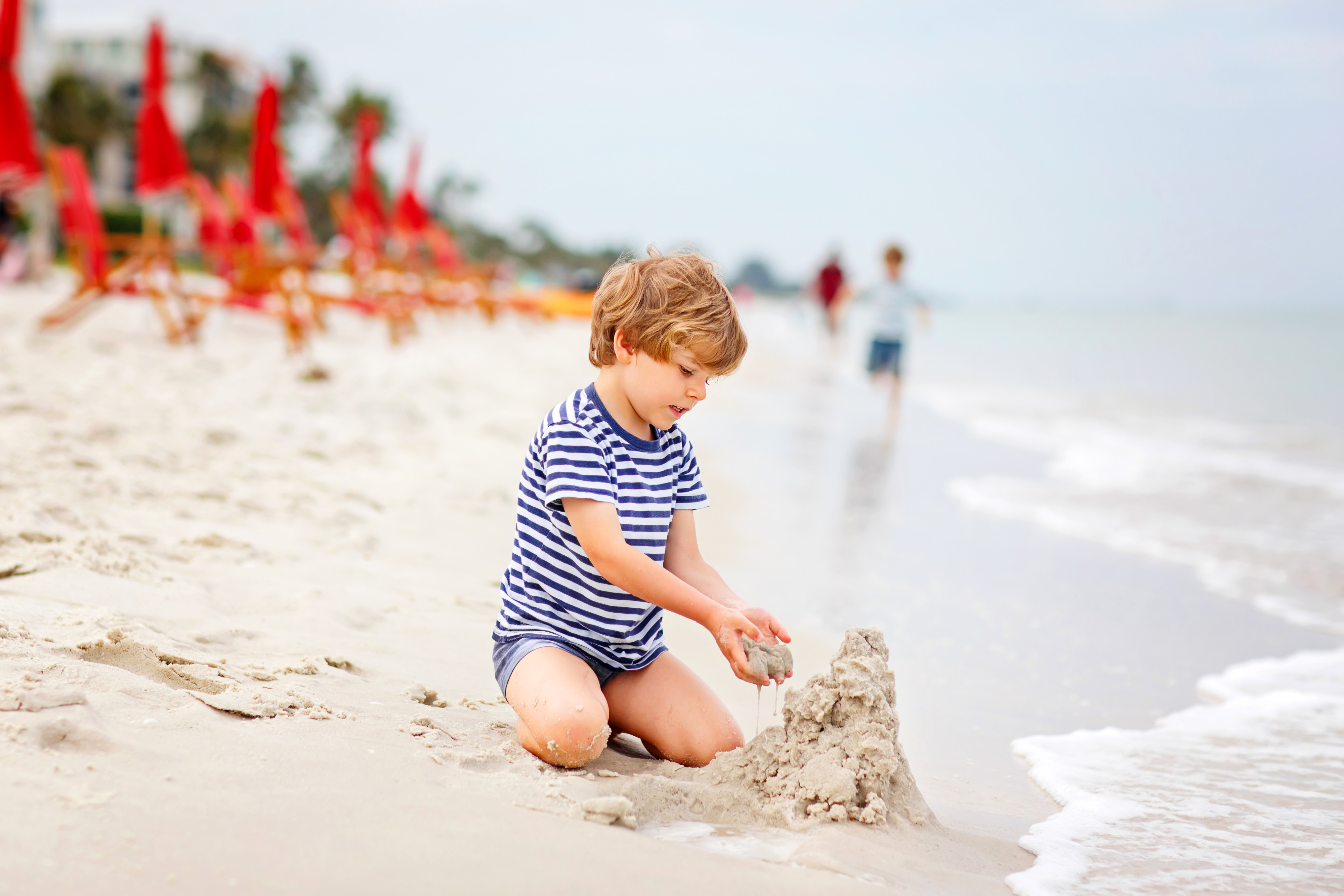 Little boys on nudist beaches