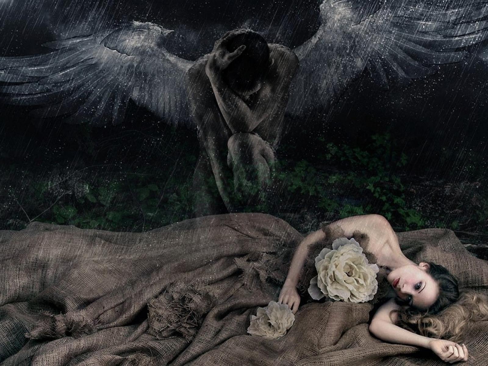 Мужчина и женщина фэнтези. Склонился над ним. Мужчина поклоняется женщине. Склонился над ним. Девушка склонилась над парнем.