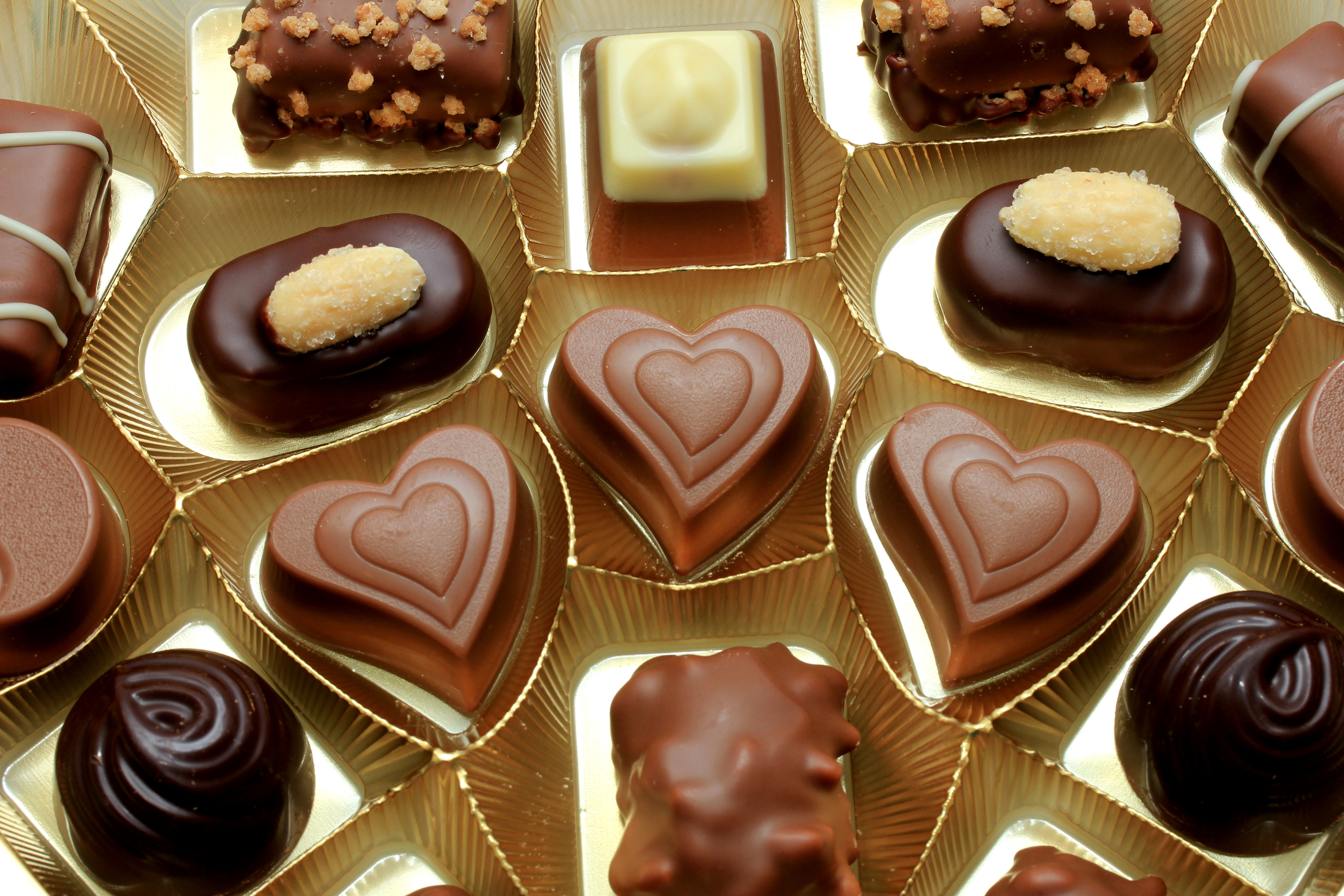 Красивые фото шоколадных конфет