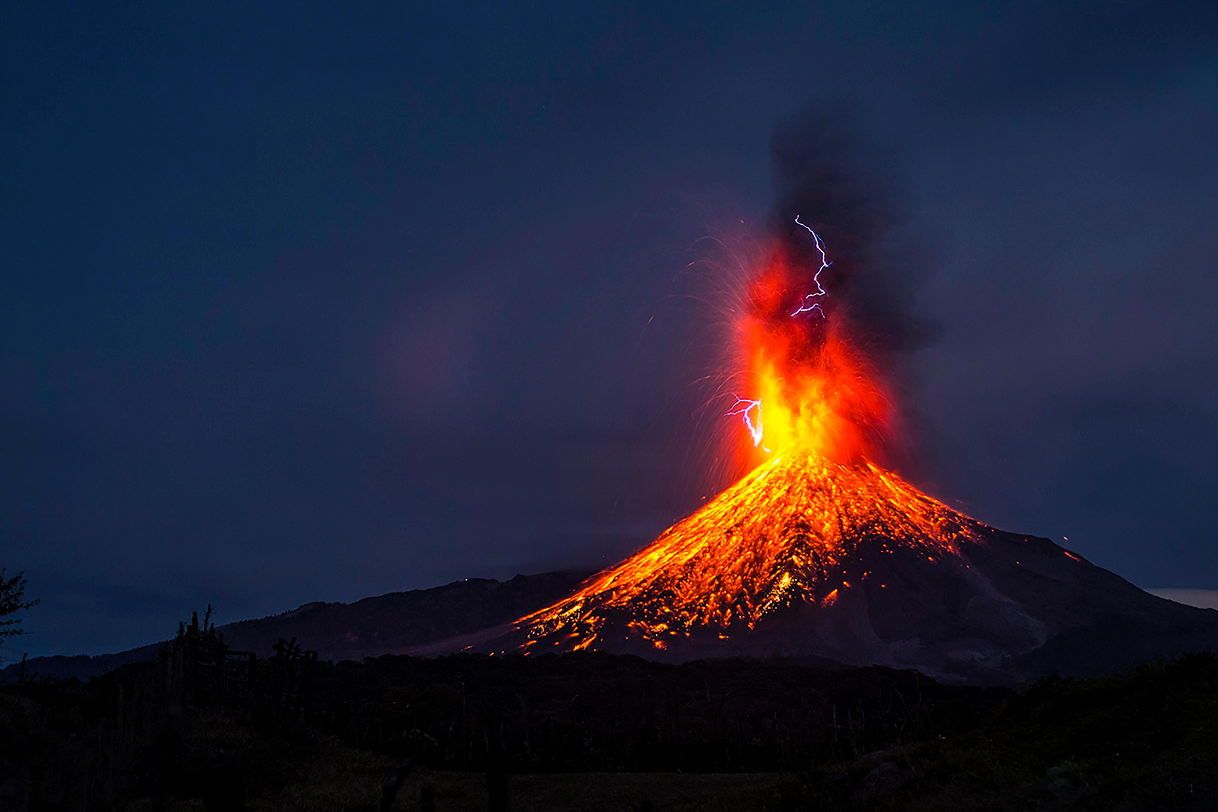 Eruptive volcanoes: a sensual adventure to the unknown