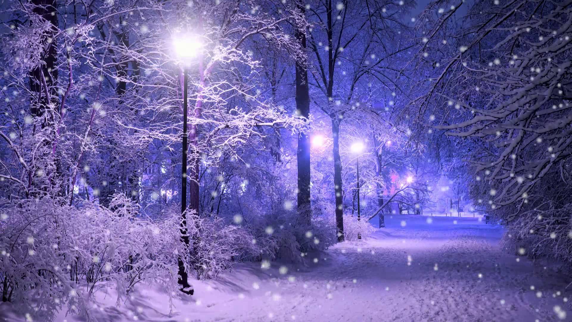 Снежный вечер