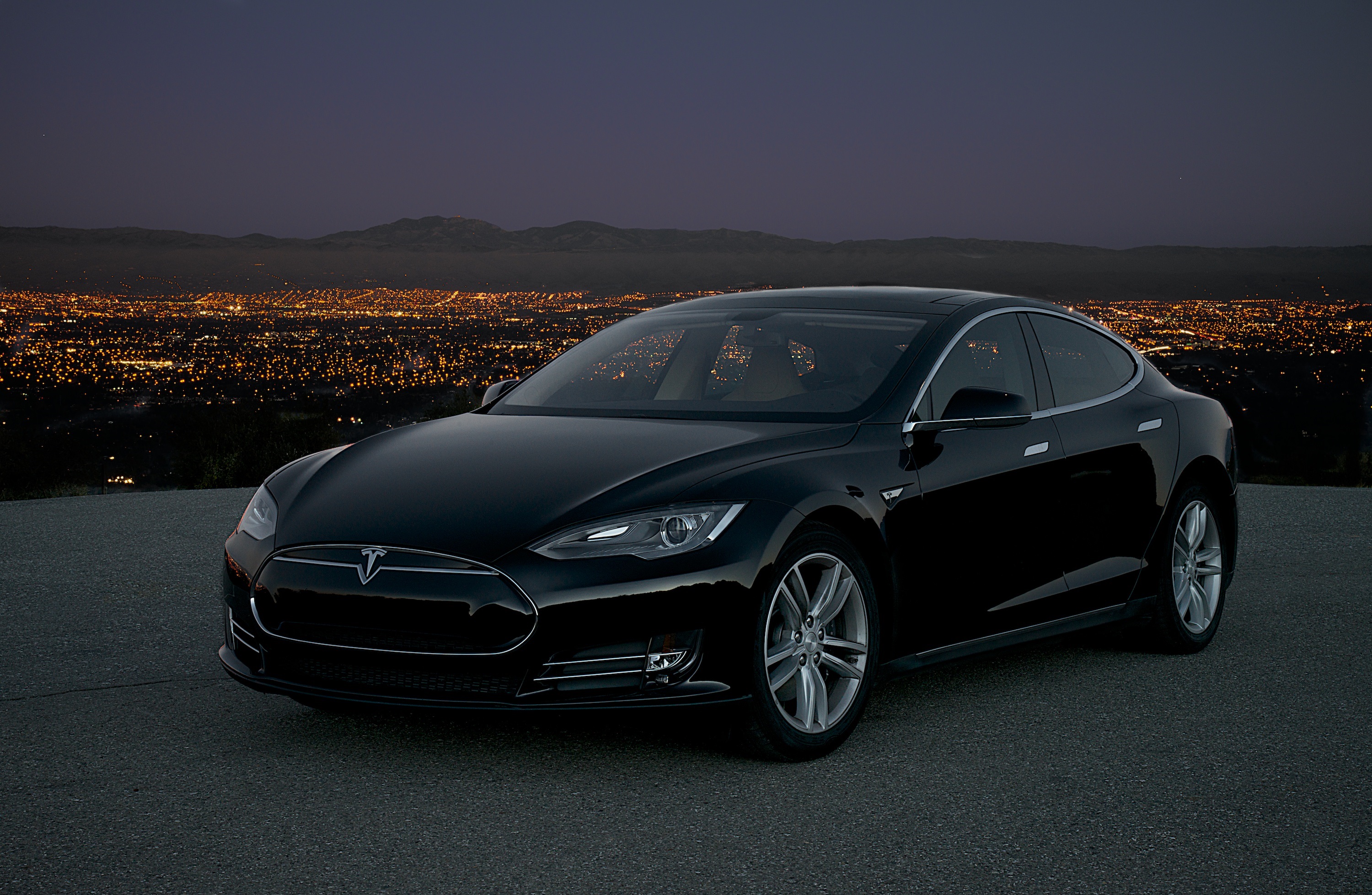 Pictures of a tesla model s