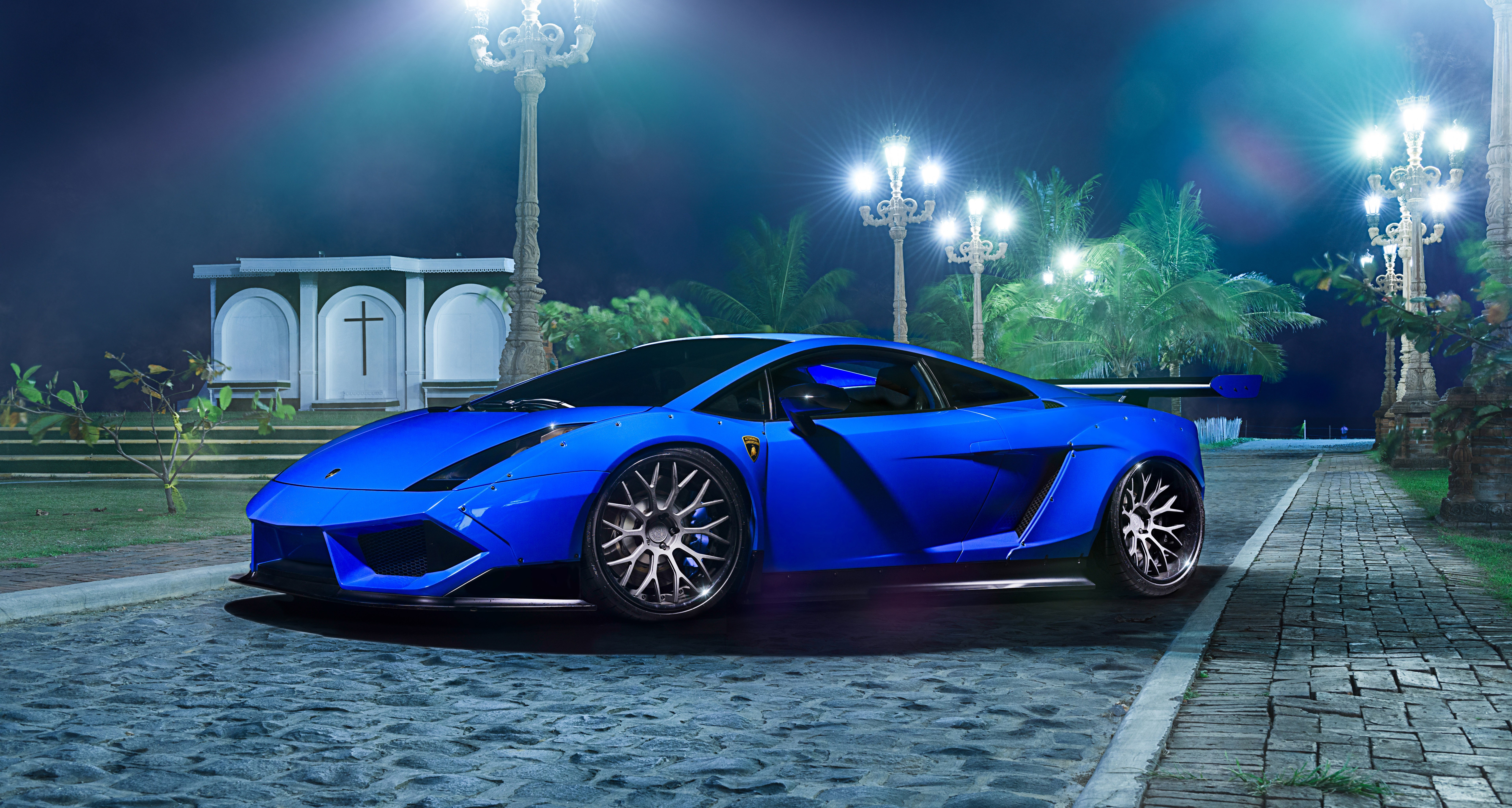 lamborghini aventador lp700 голубой