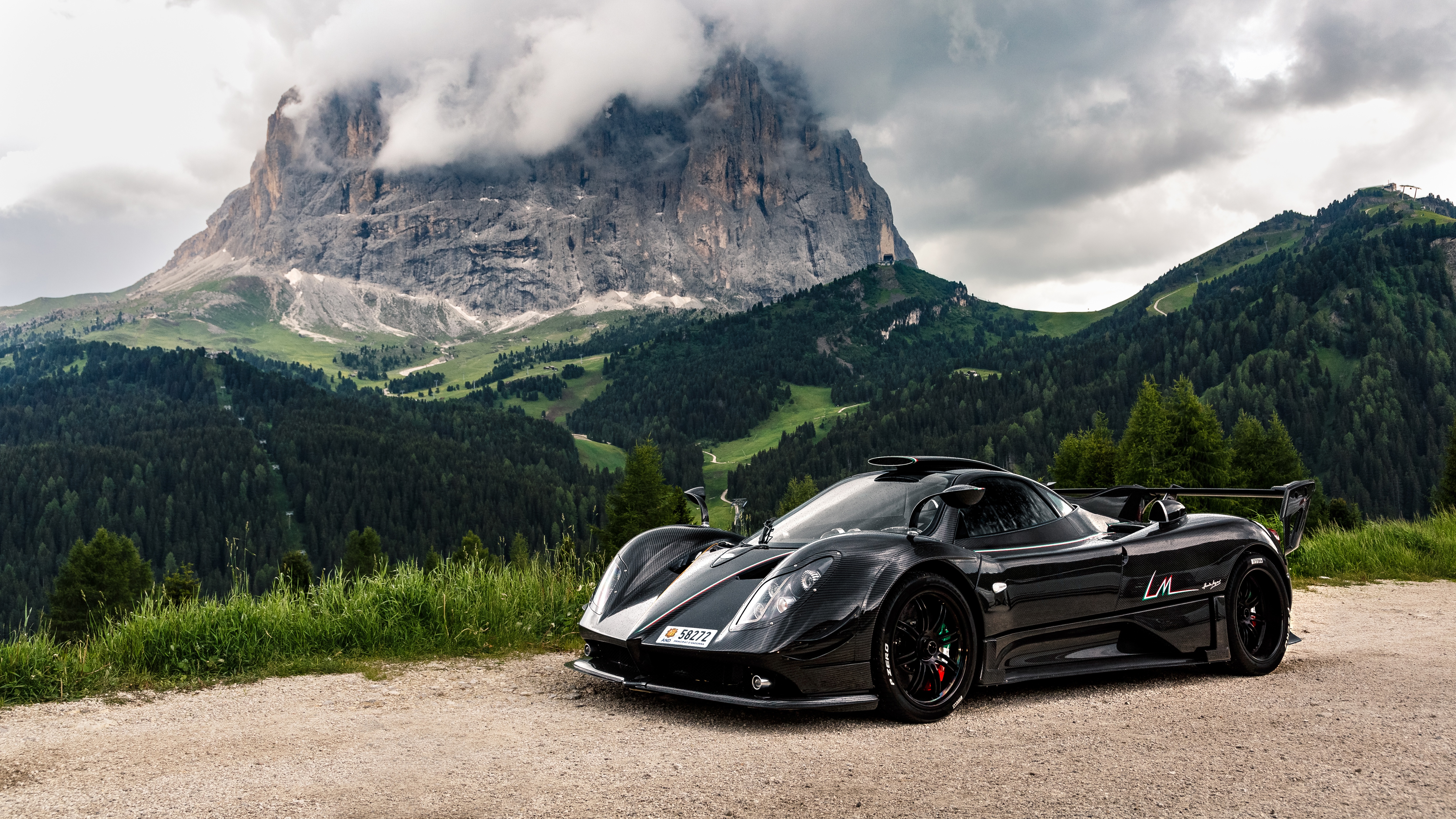 pagani zonda lm