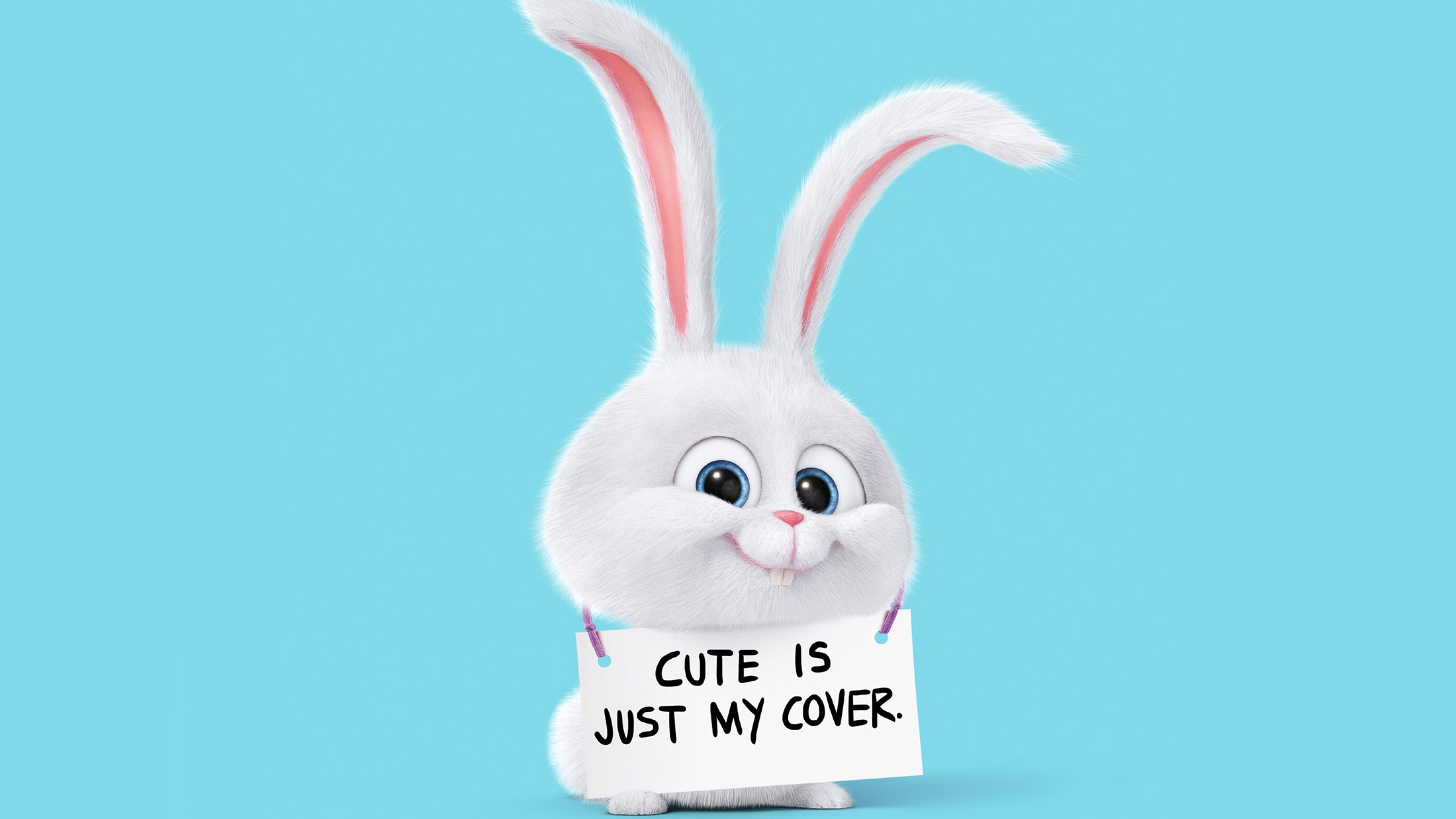 Картинка зайца из мультика тайная жизнь домашних животных