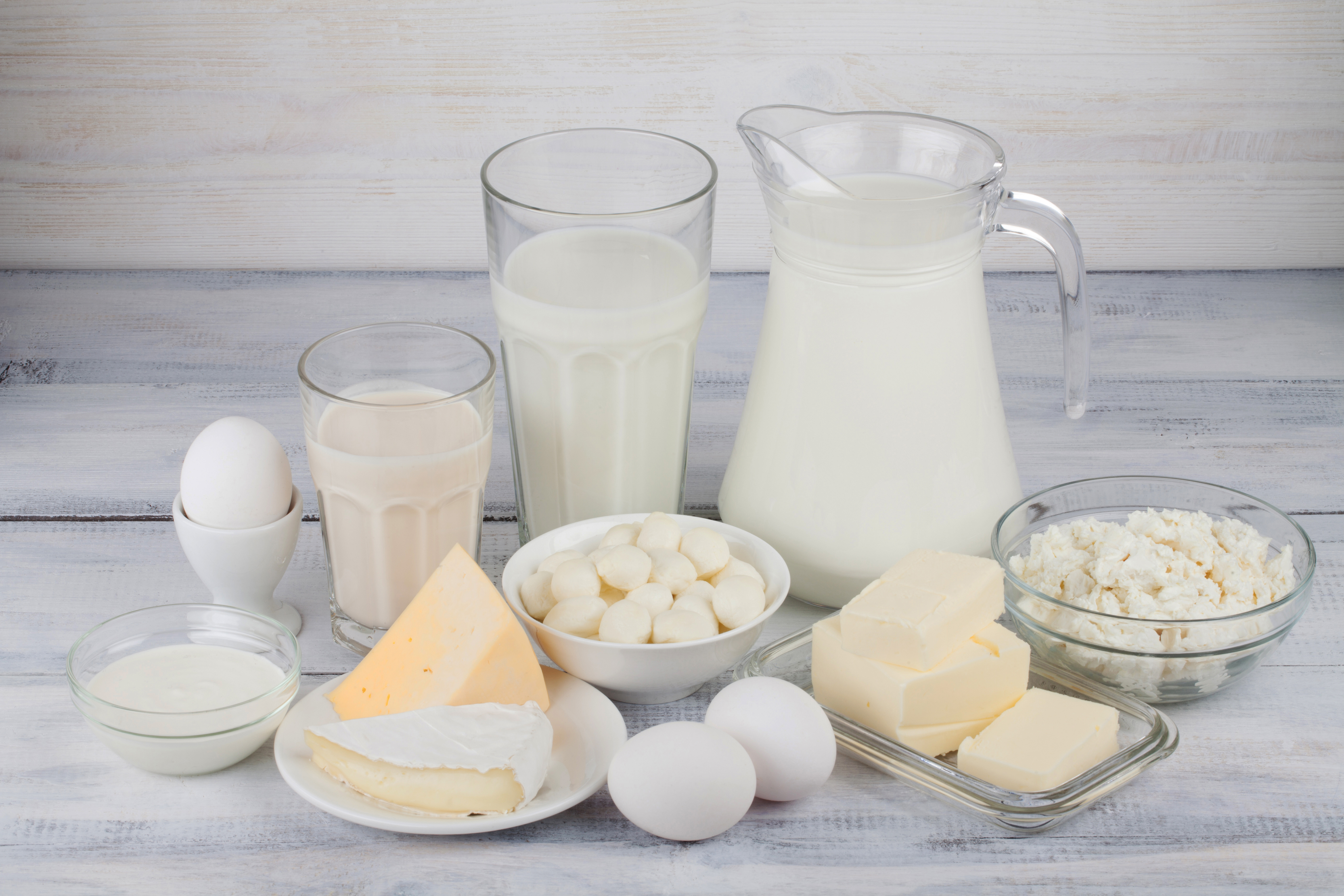 Какие продукты приводят молоко