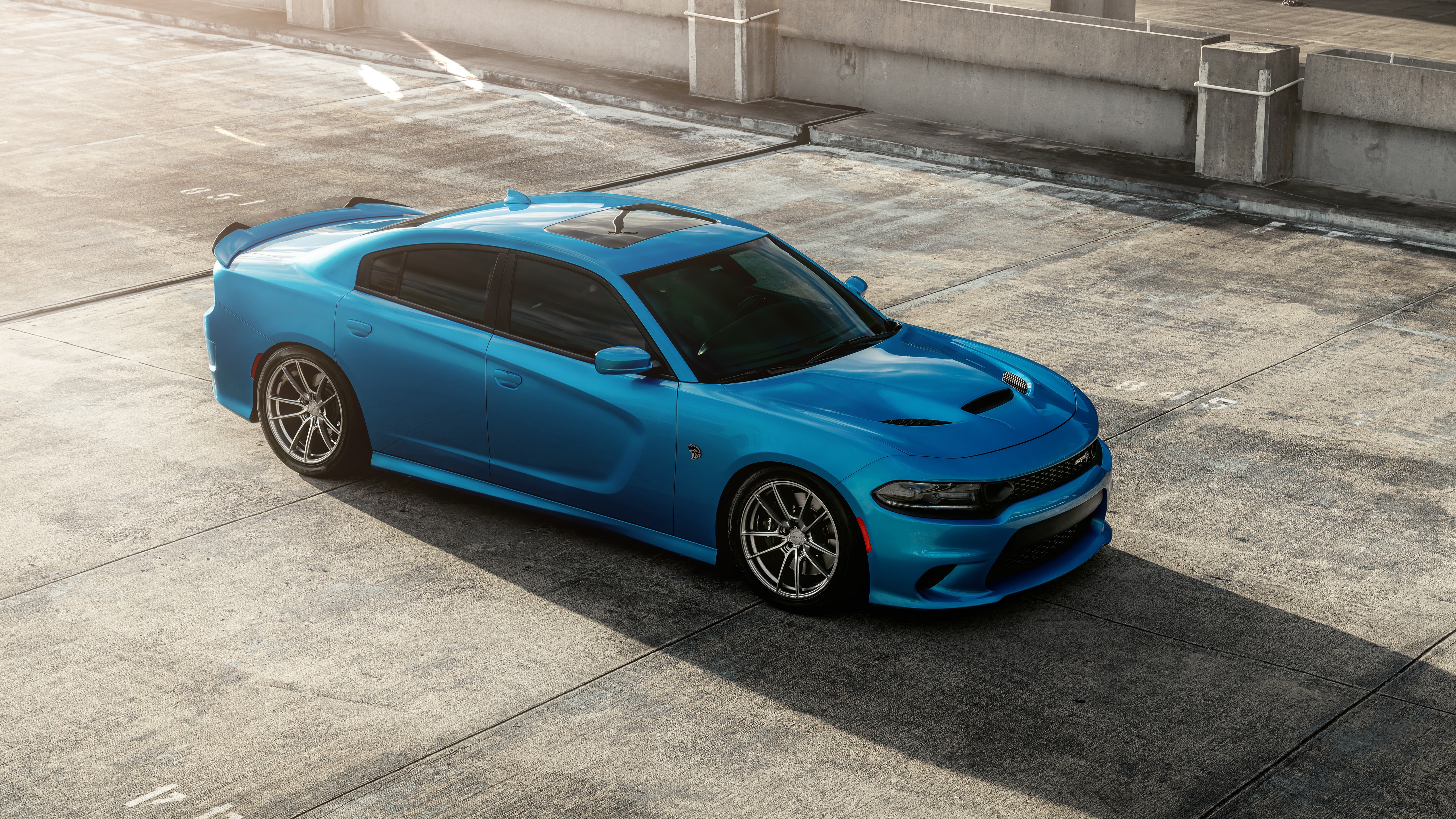 Dodge Charger srt Hellcat 4k