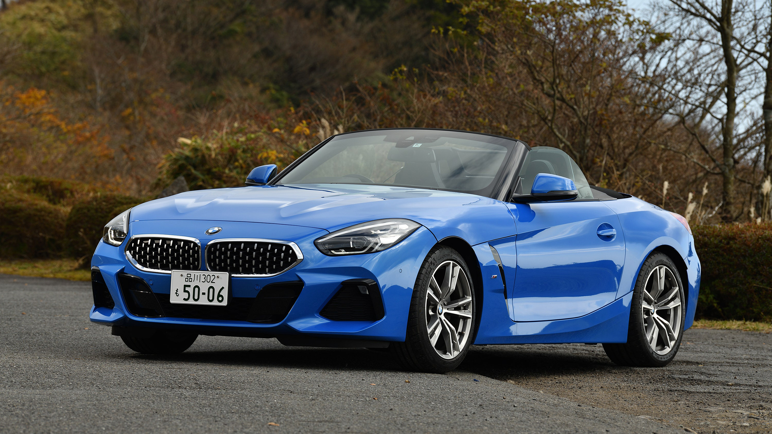 BMW 4 Cabrio Blue