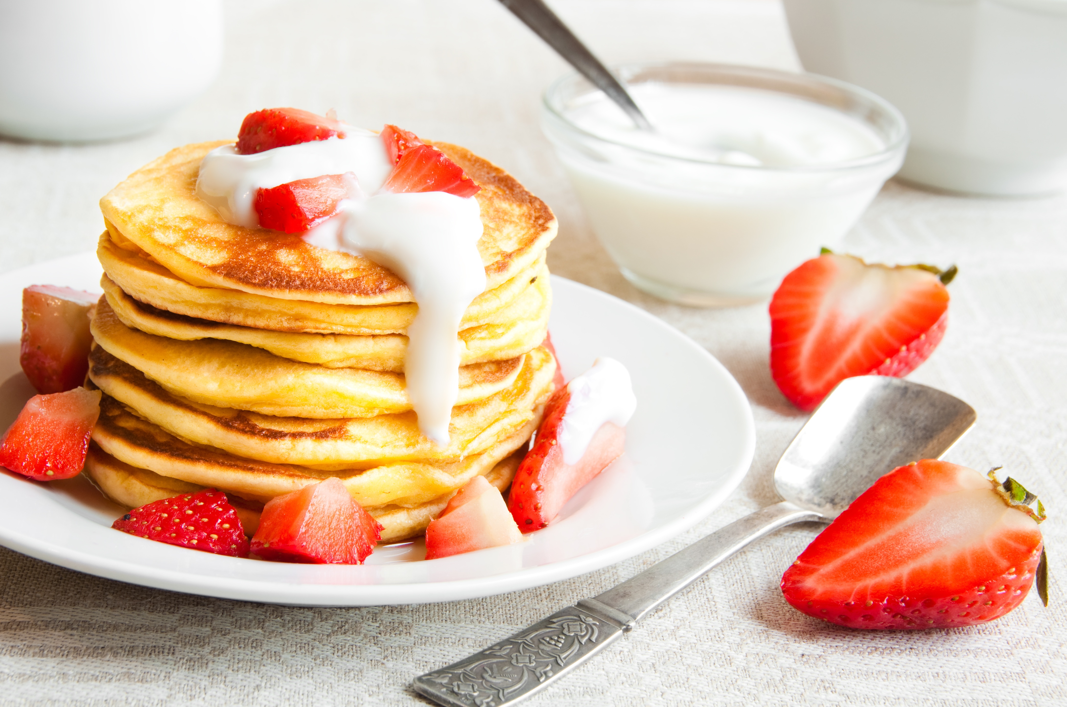 Cream Pancakes