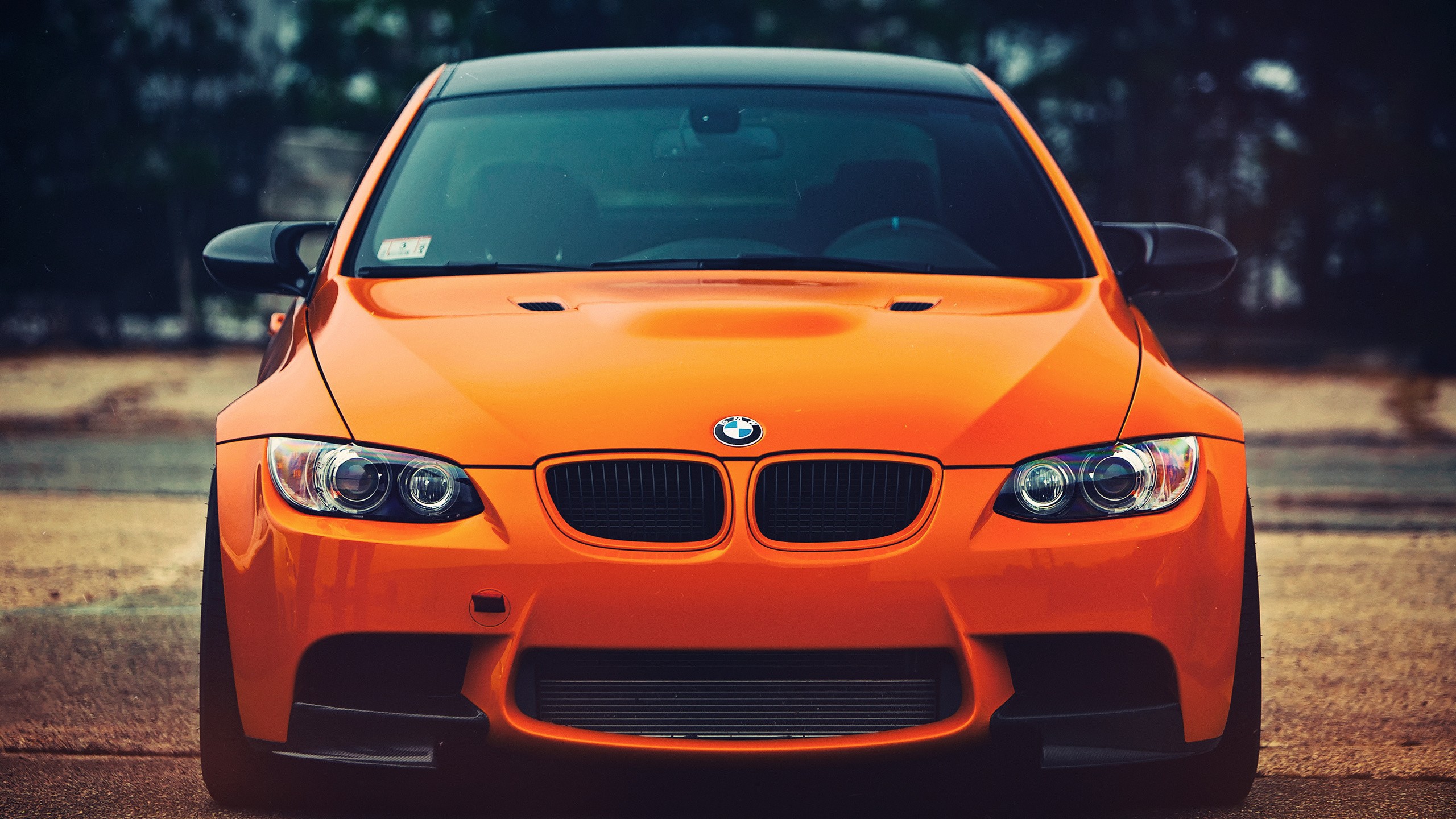 BMW m3 Orange