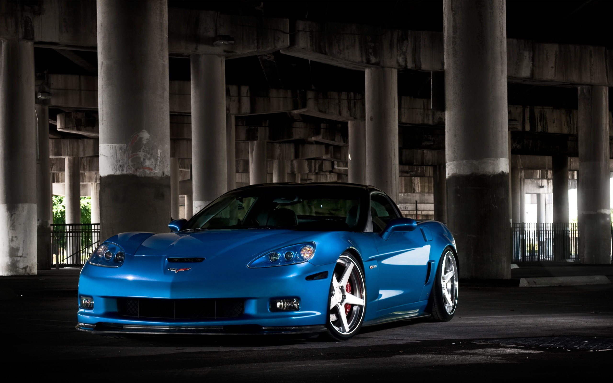 Corvette zr1 Blue