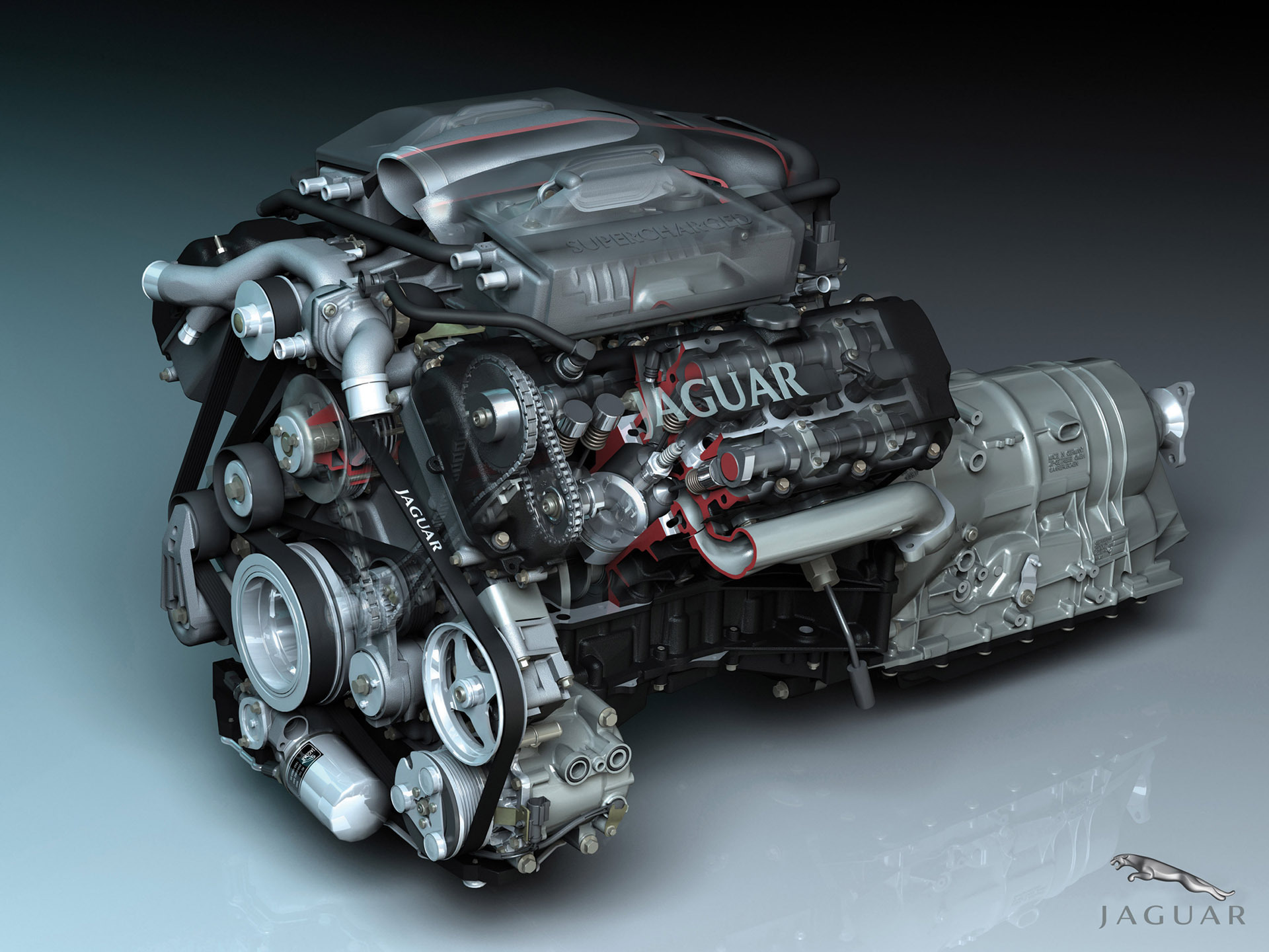 Двигатель Ягуар s Type v8 4.2