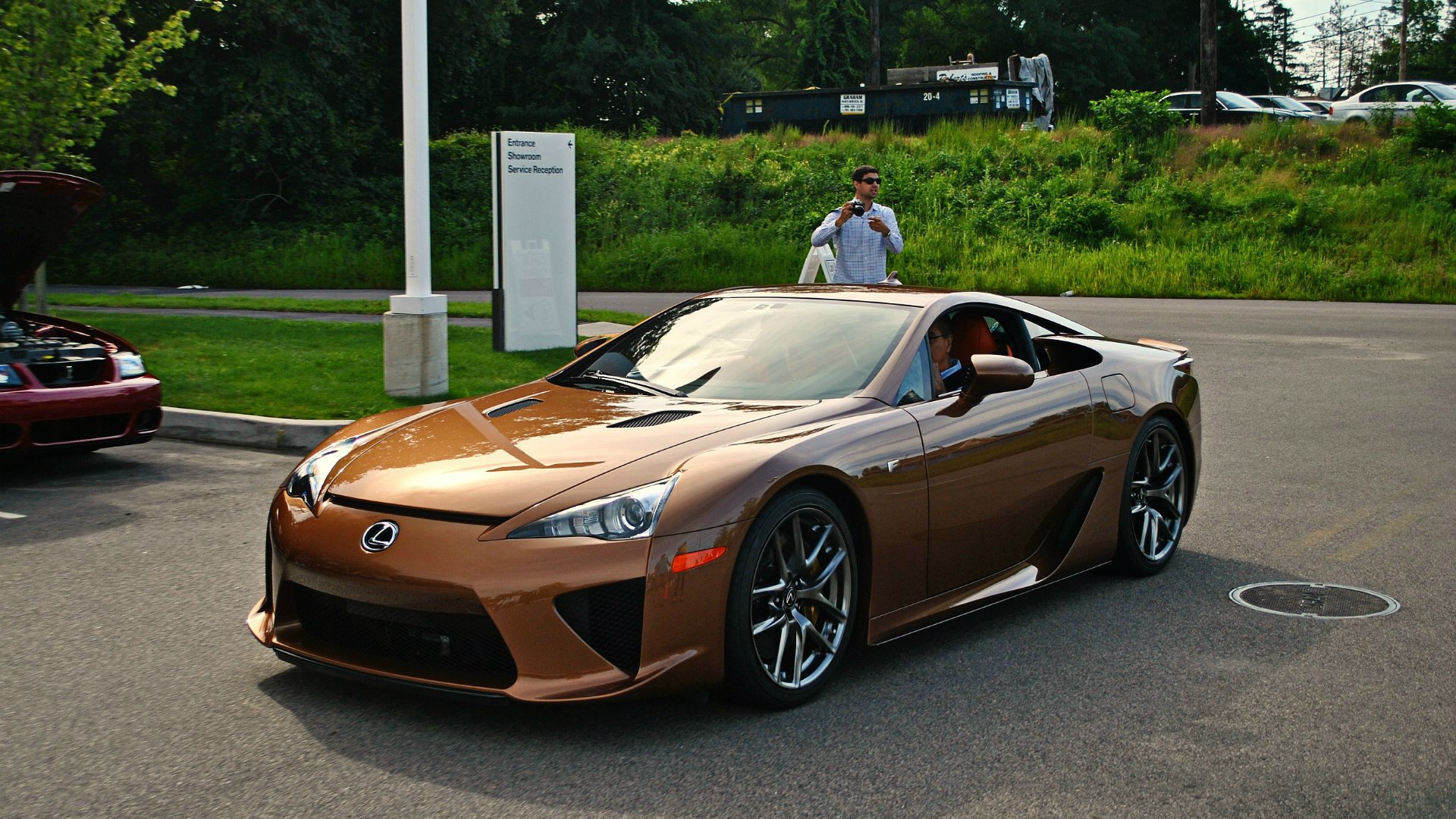 Brown Lexus