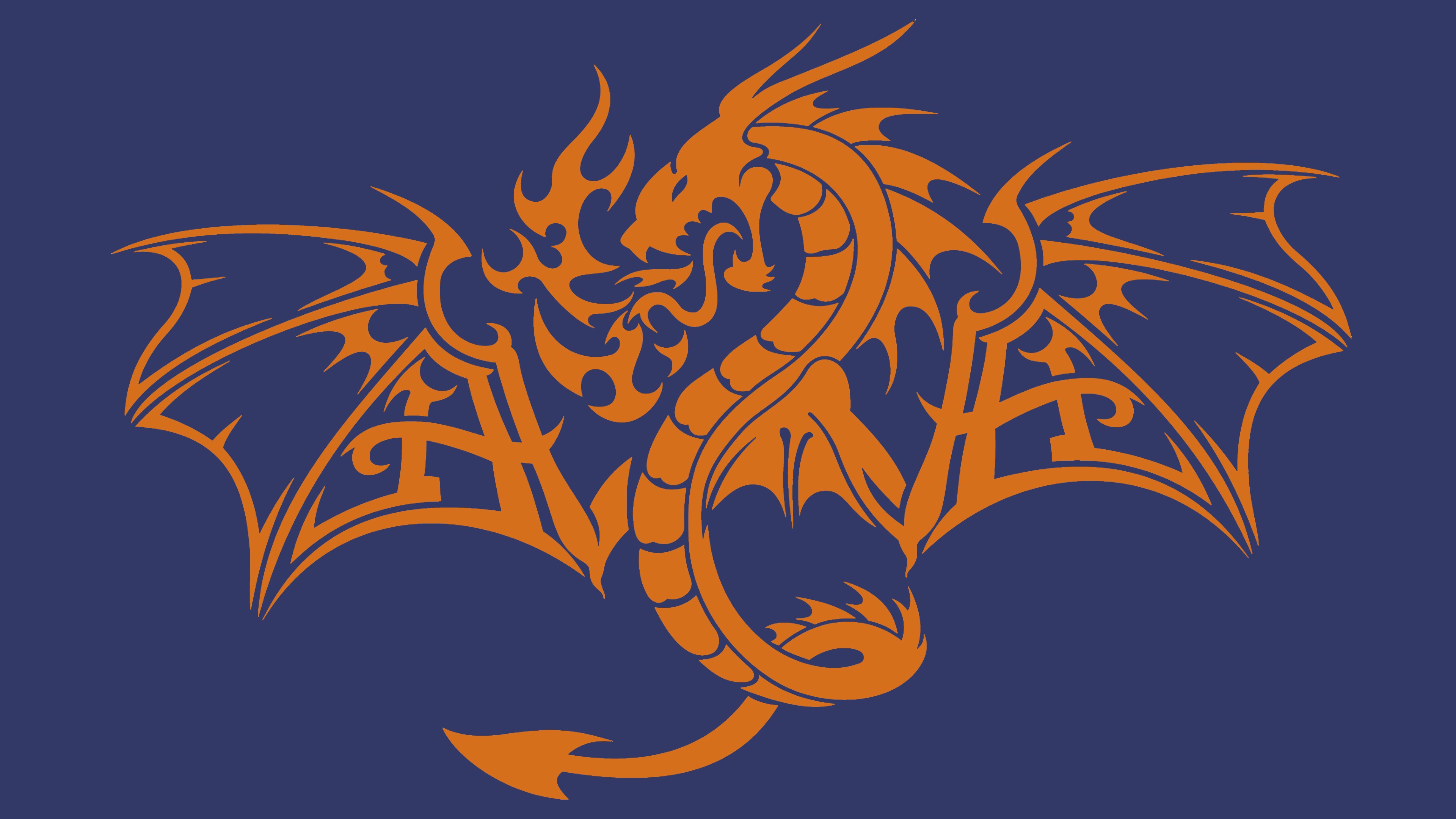 Огненный дракон символ