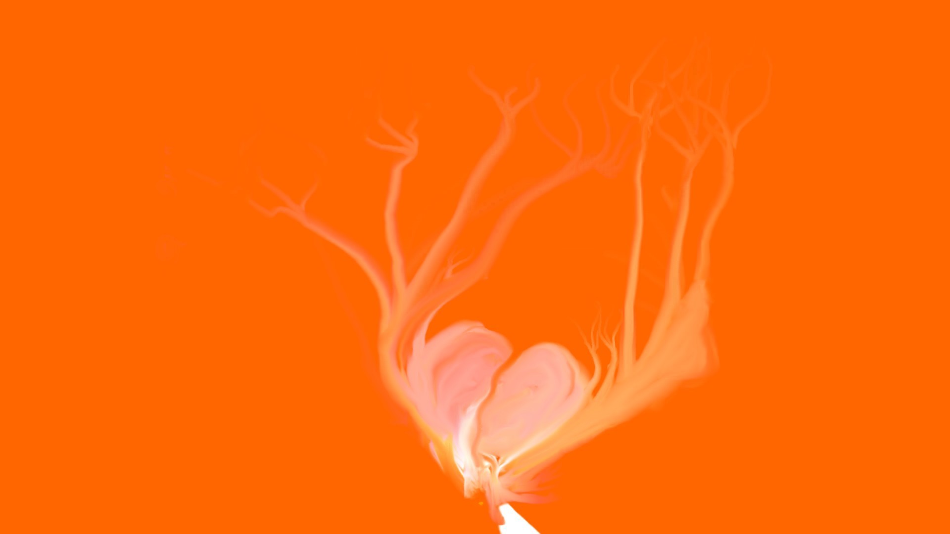 Оранжевая Эстетика огонь