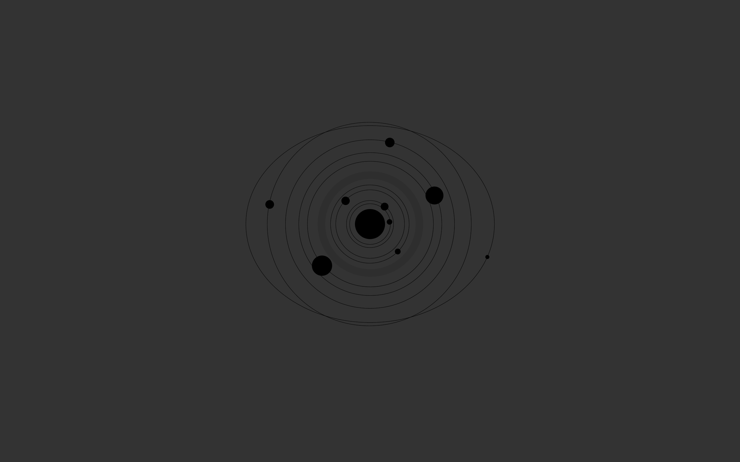 Wallpaper Planetary system, gray background » On-desktop.com - Desktop ...