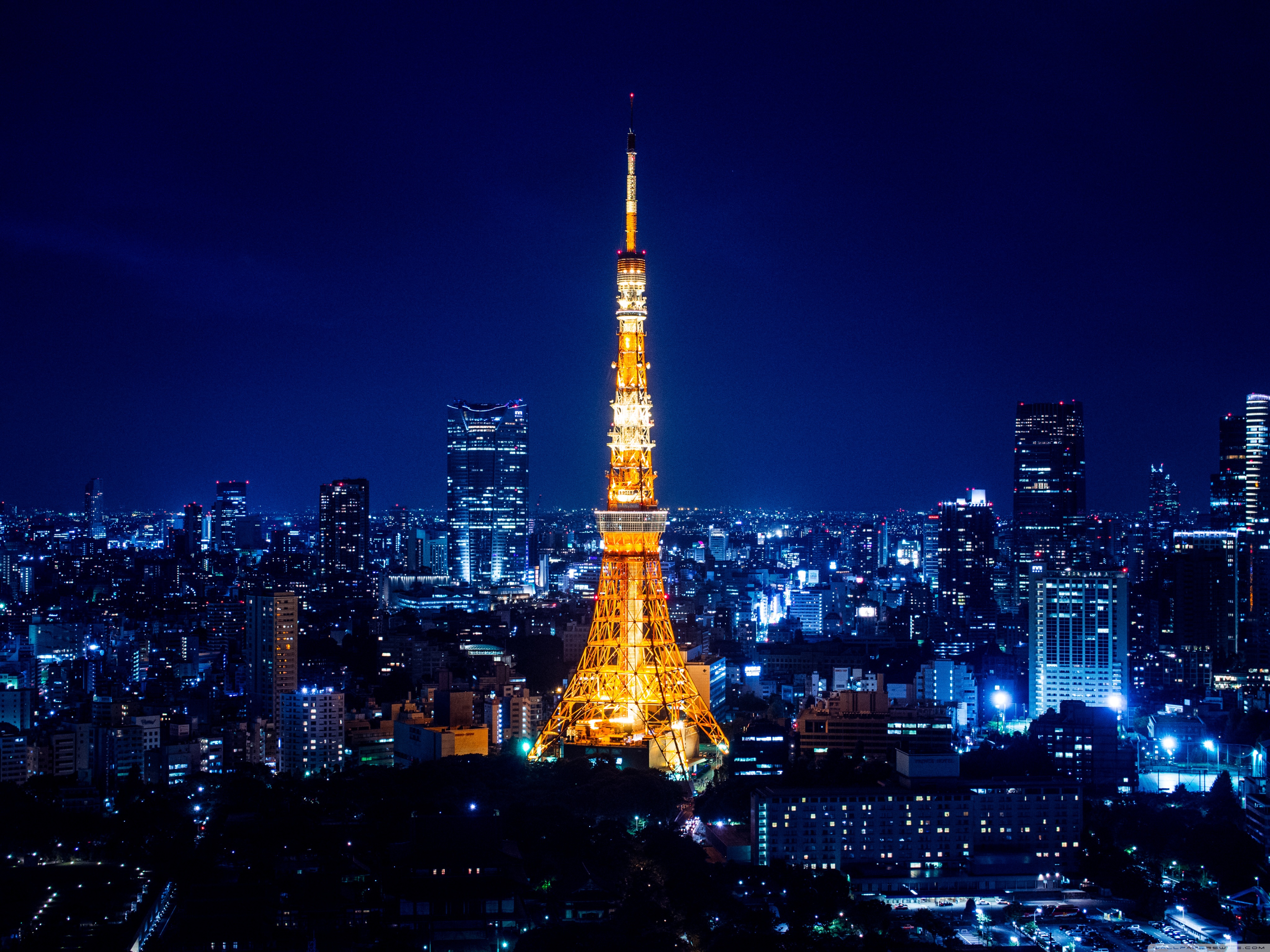 Япония Мегаполис Токийская башня