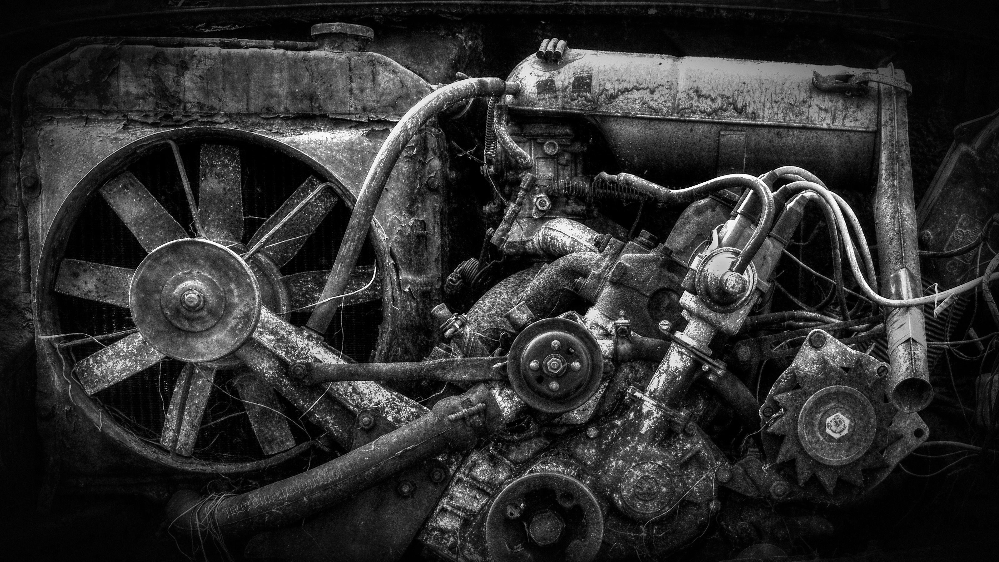 Старый двигатель