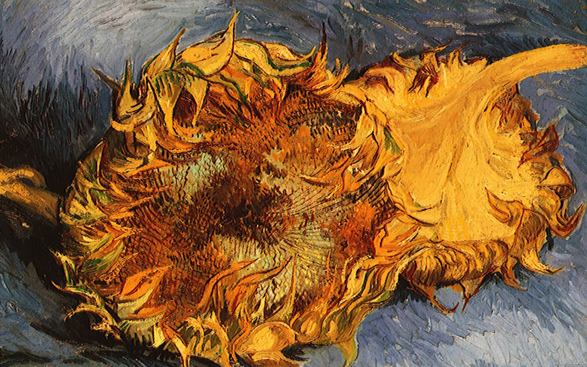Винсент ван гог картина подсолнухи