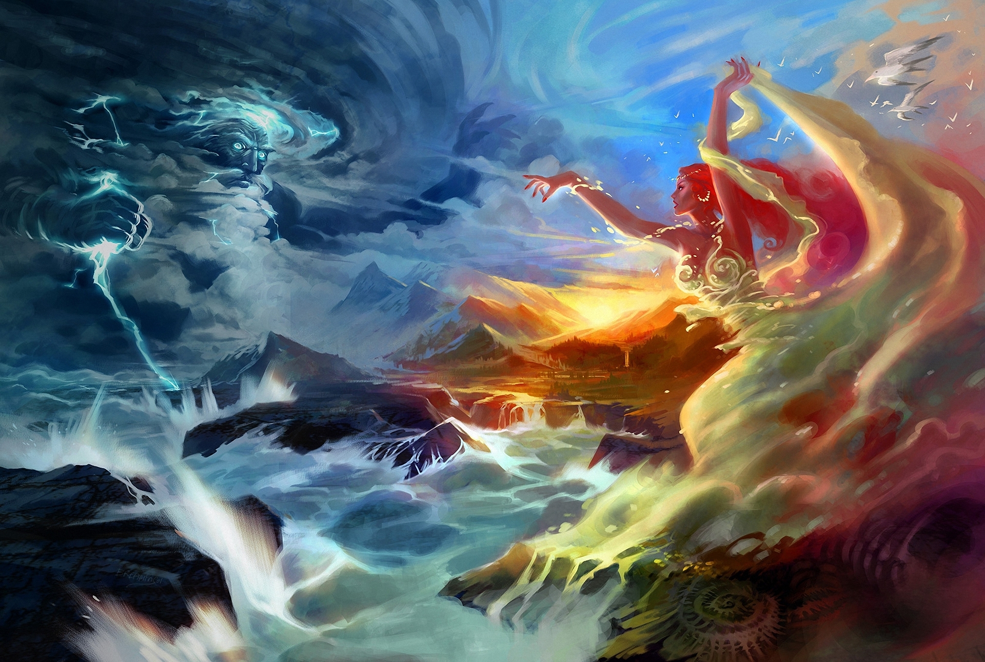 Зачарованный ветер. Богиня воды Элементаль. Расенган стихии огня. Стихии природы. Образ воды.