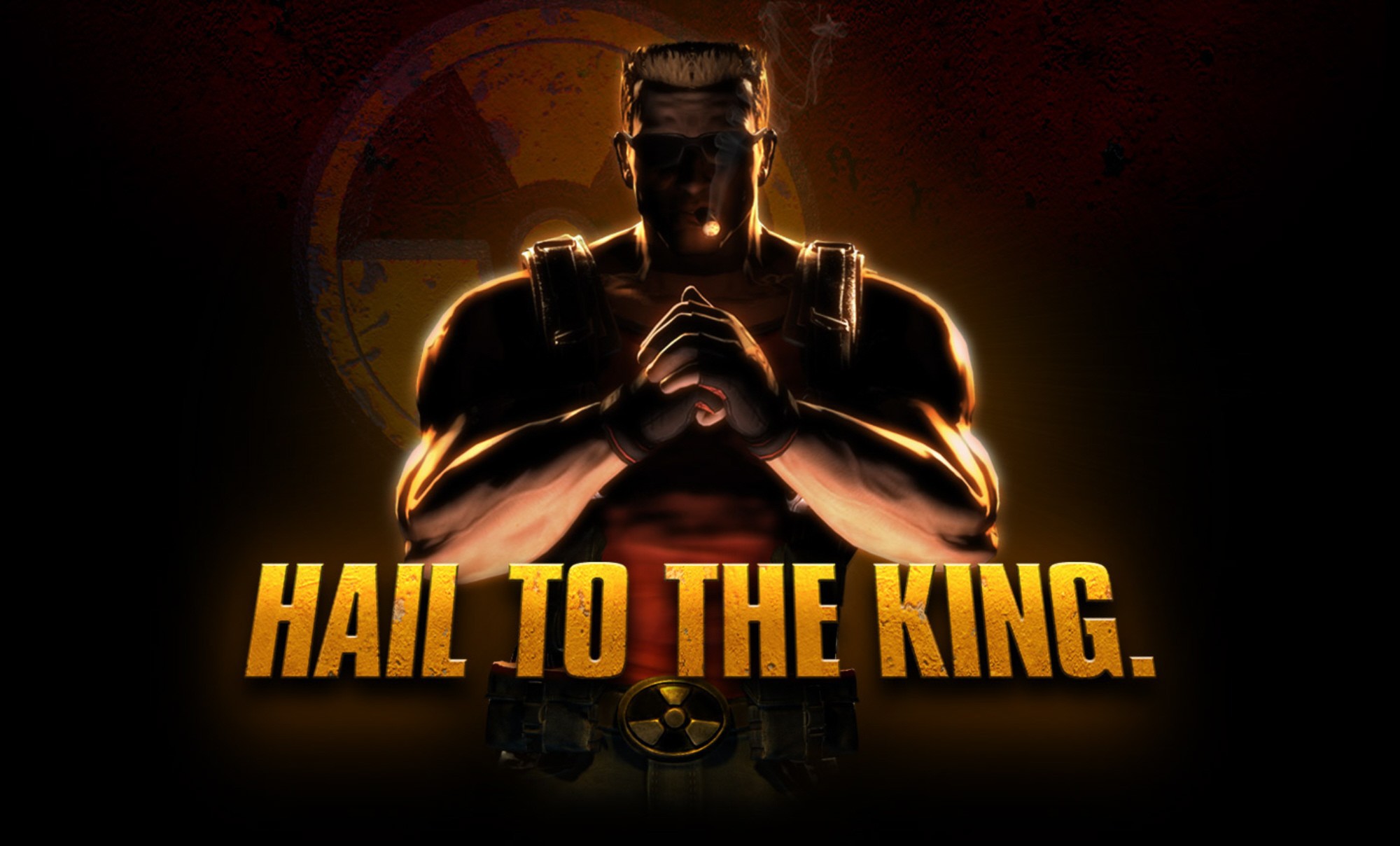 Hail to the king. Дуке Нукен. Дюк Нюкем (персонаж). Дюк Нюкем обои. Hail to the King Duke Nukem.