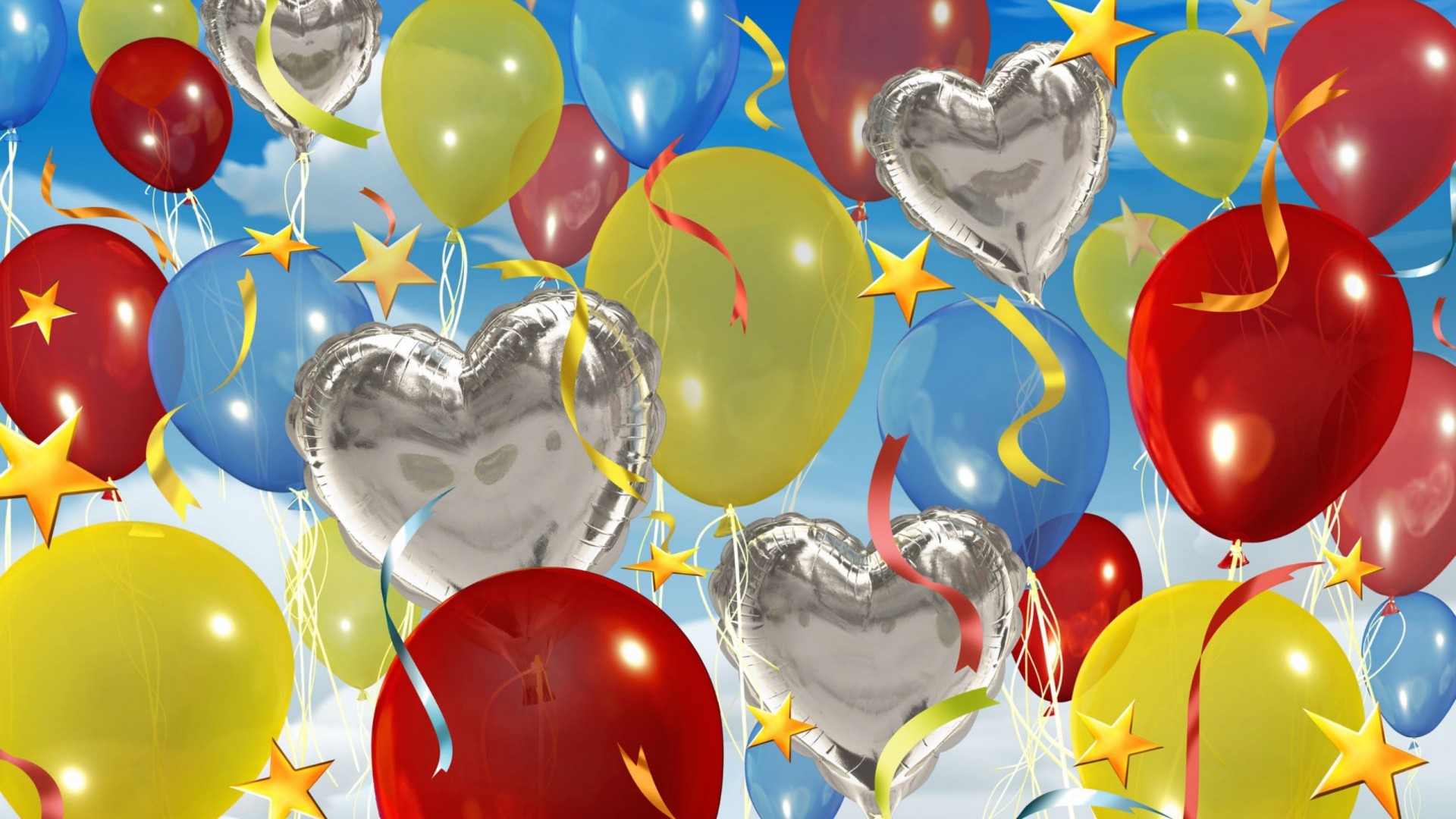 картинки с шариками воздушными на день рождения