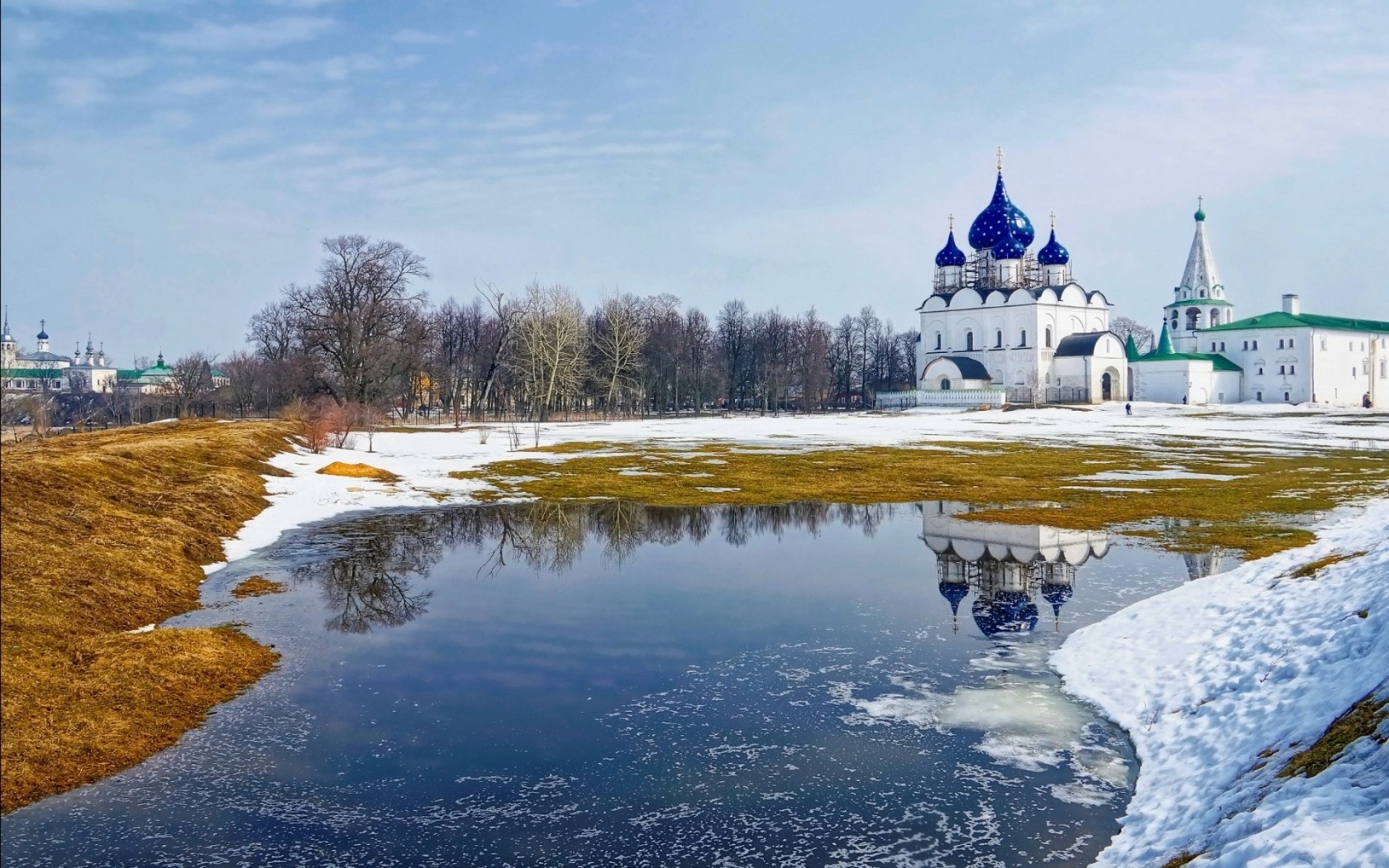 Тверь храм с синими куполами