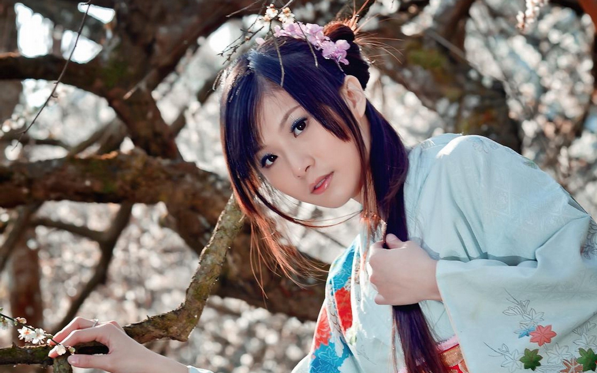 Japanese Teen Kimono