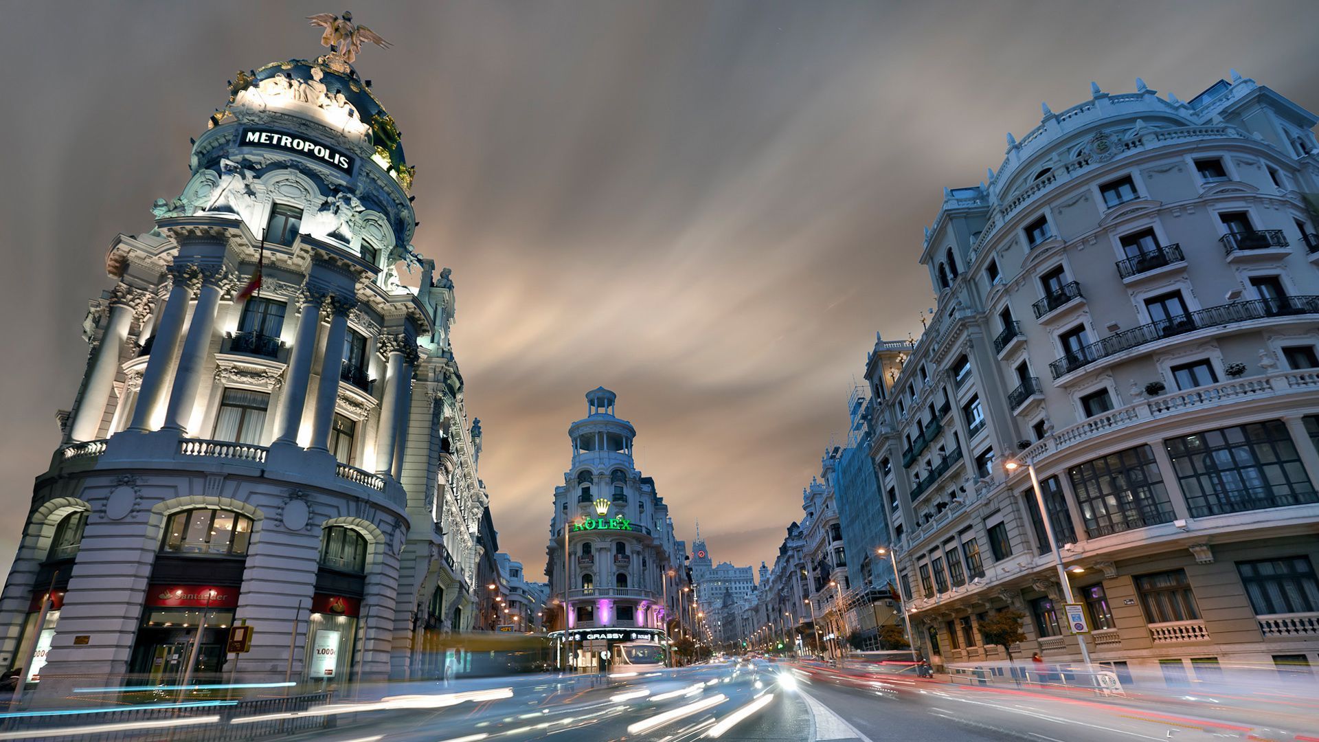 Город архитектура Мадрида