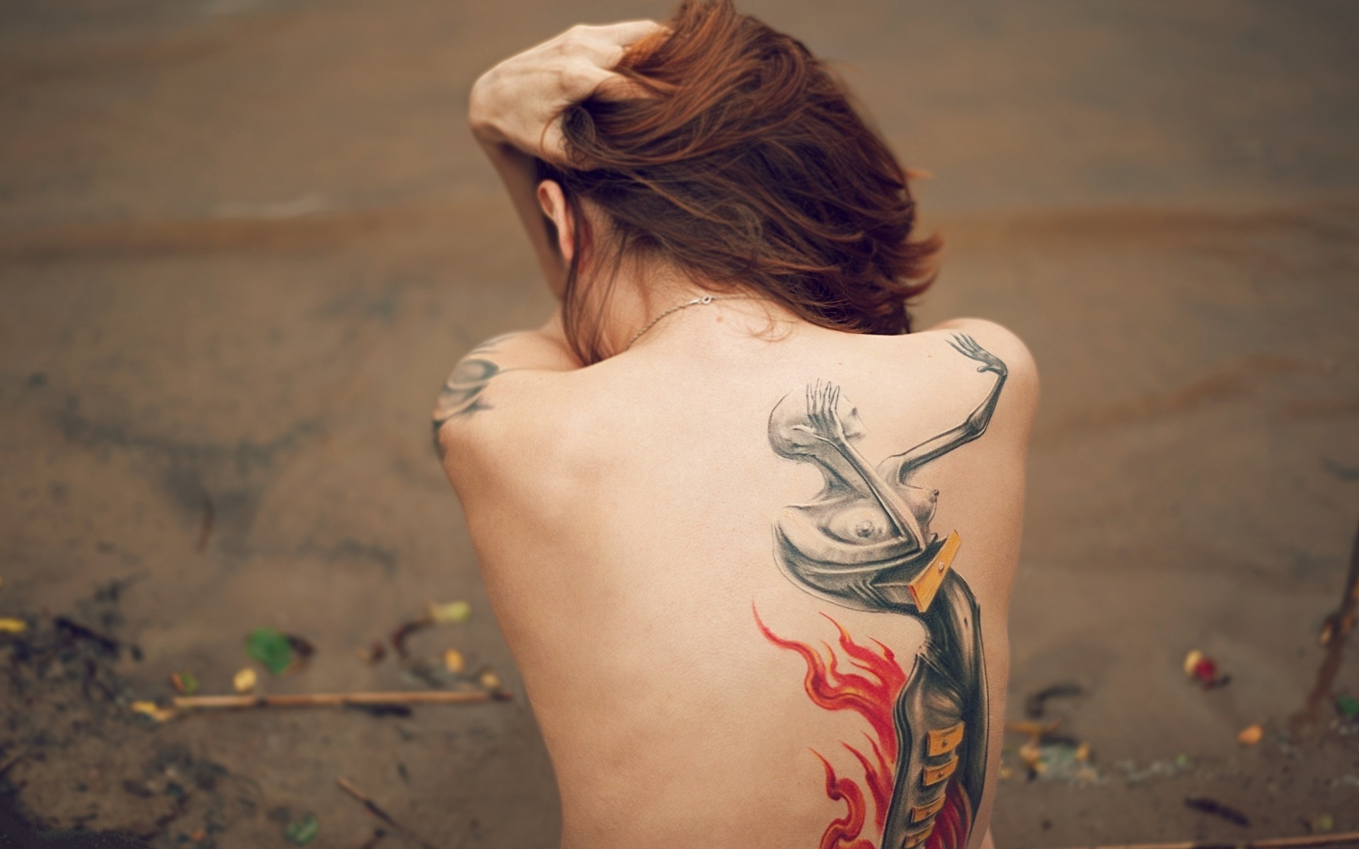 Художественные Татуировки для девушек