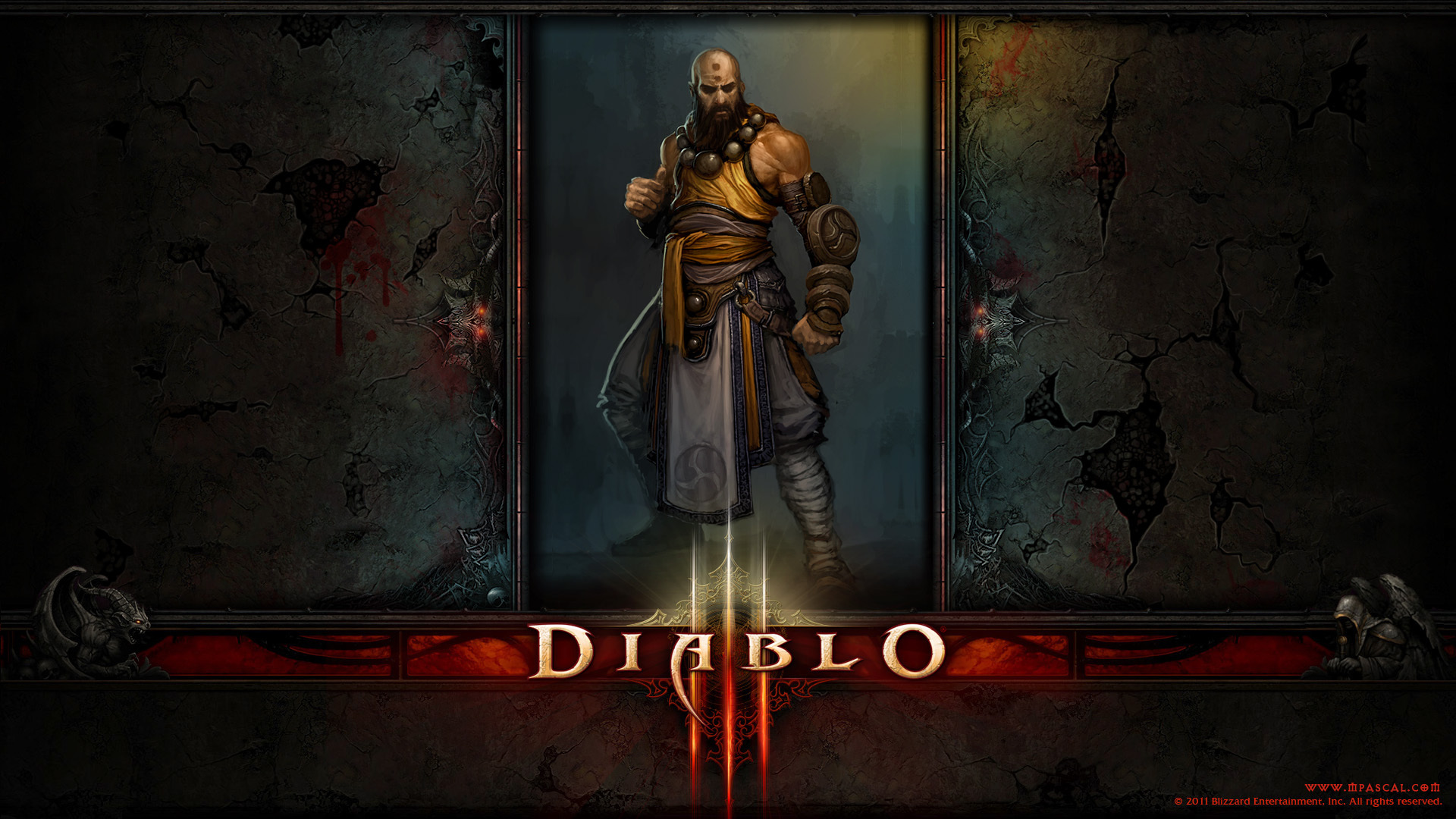 Монах 3. Диабло 3 Монк. Монах диабло 3. Diablo 3 Monk Wallpaper. Диабло 3 монах обои.