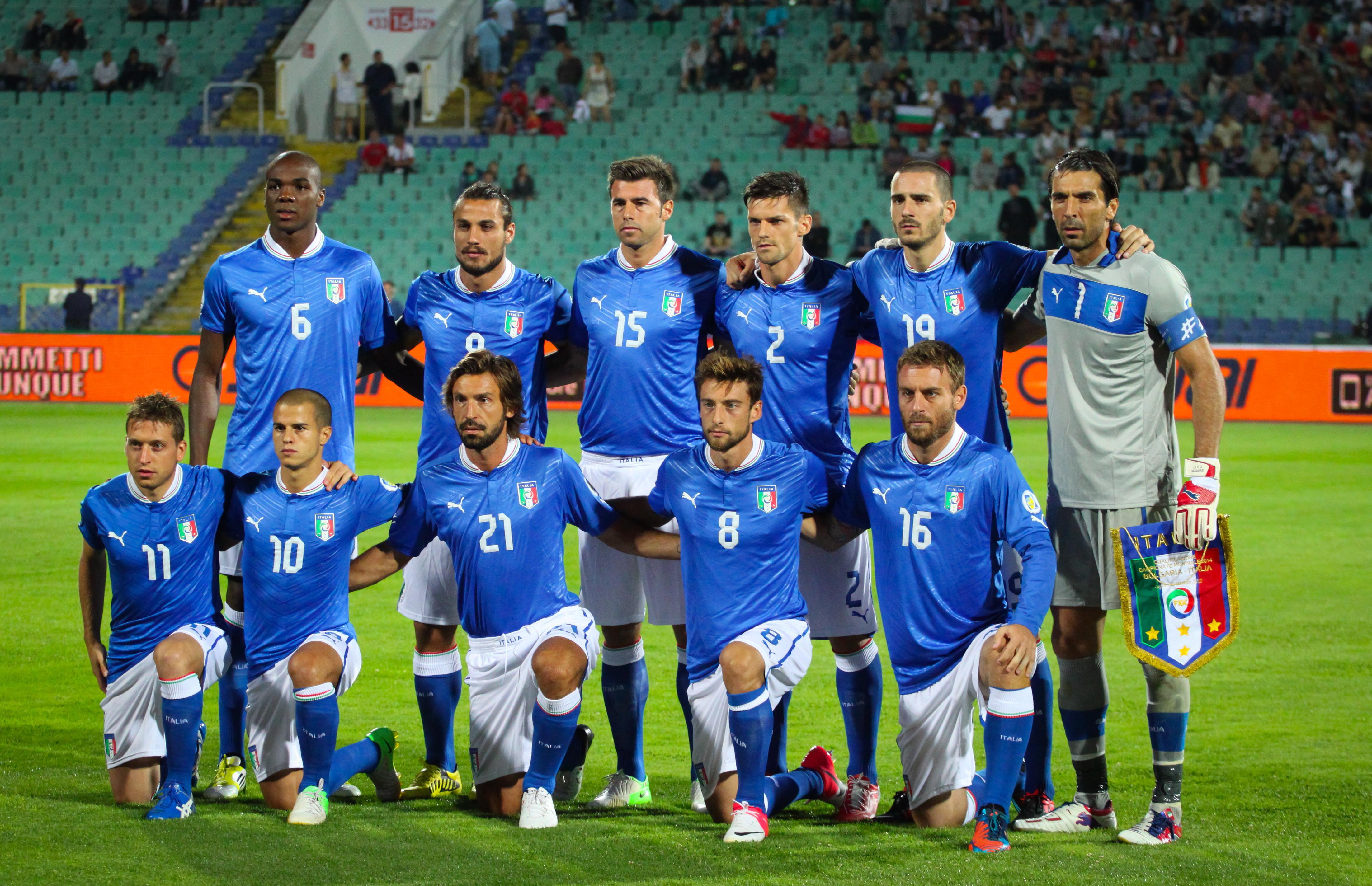 сборная по футболу италии состав