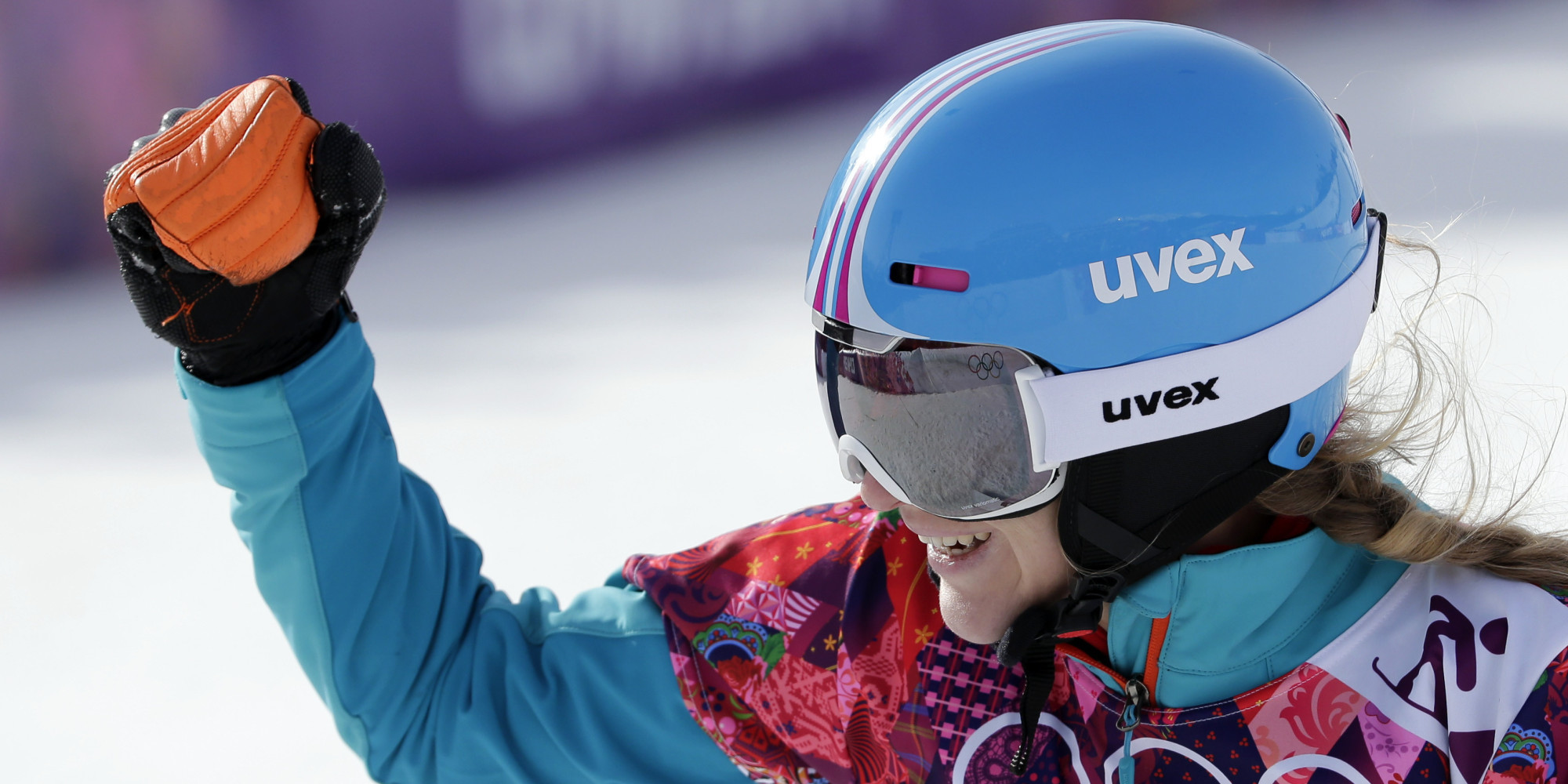 Анки Ларссон. 2014 Women's Snowboarding Bronze medalist. Анки открытие