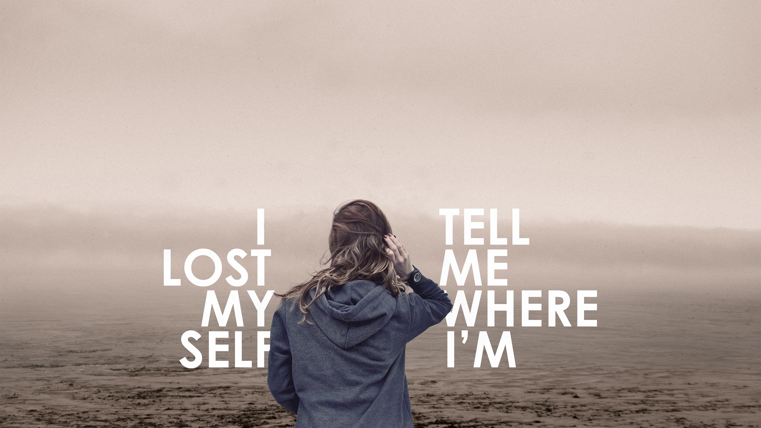 Tell me where i go. А лост май селф. Self Care обои. Lost in Mind обои. I Lost you обои.